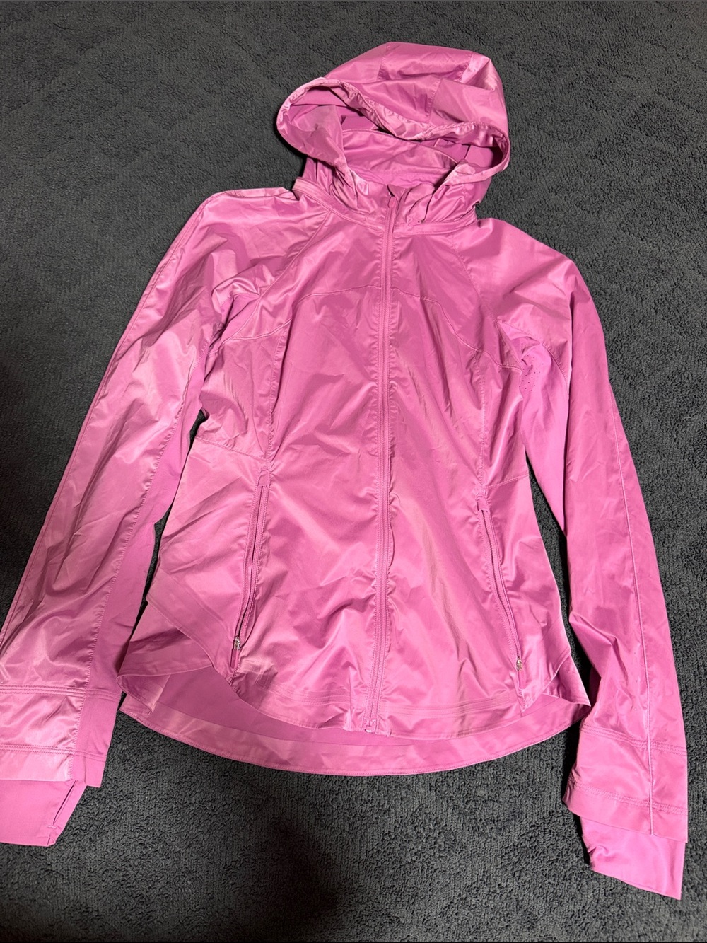 lululemon Pink/purple Hooded Utility Jacket size 6